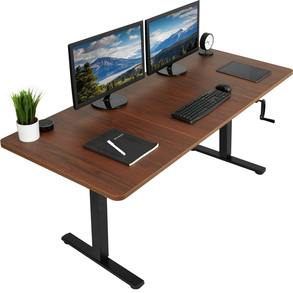 Manual Crank Standing Desk
