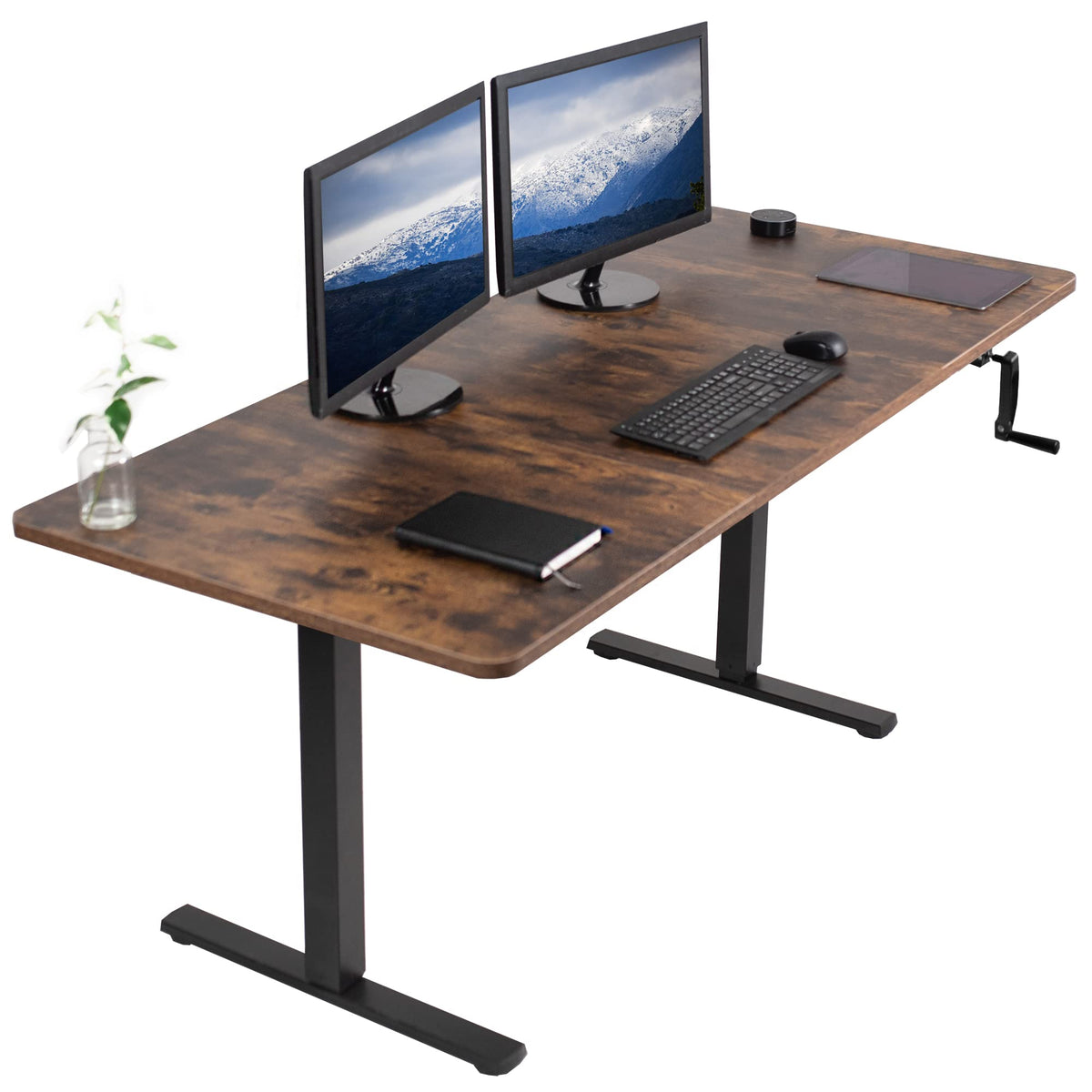 Manual Crank Standing Desk