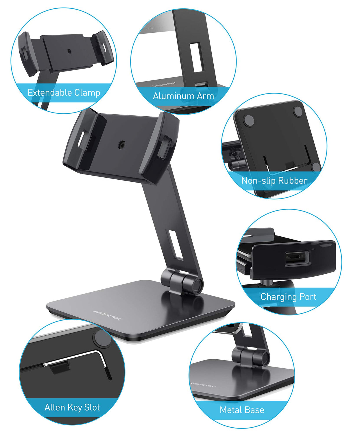 Aluminum Business Tablet Stand