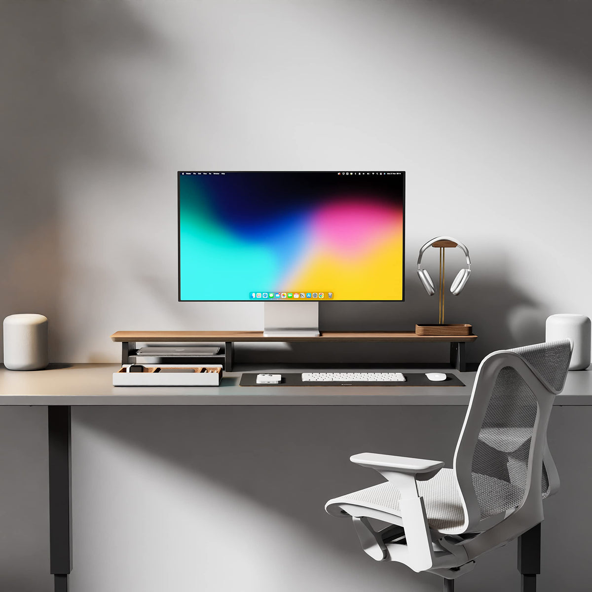 Leather Desk Mat and Mouse Pad