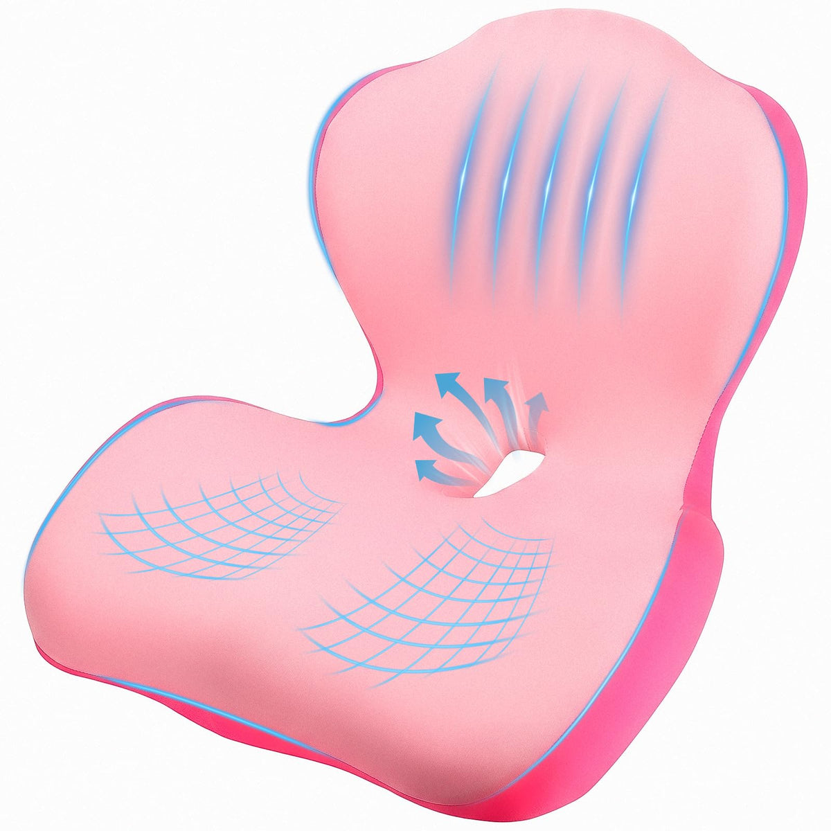 Seat Cushion with Lumbar Support