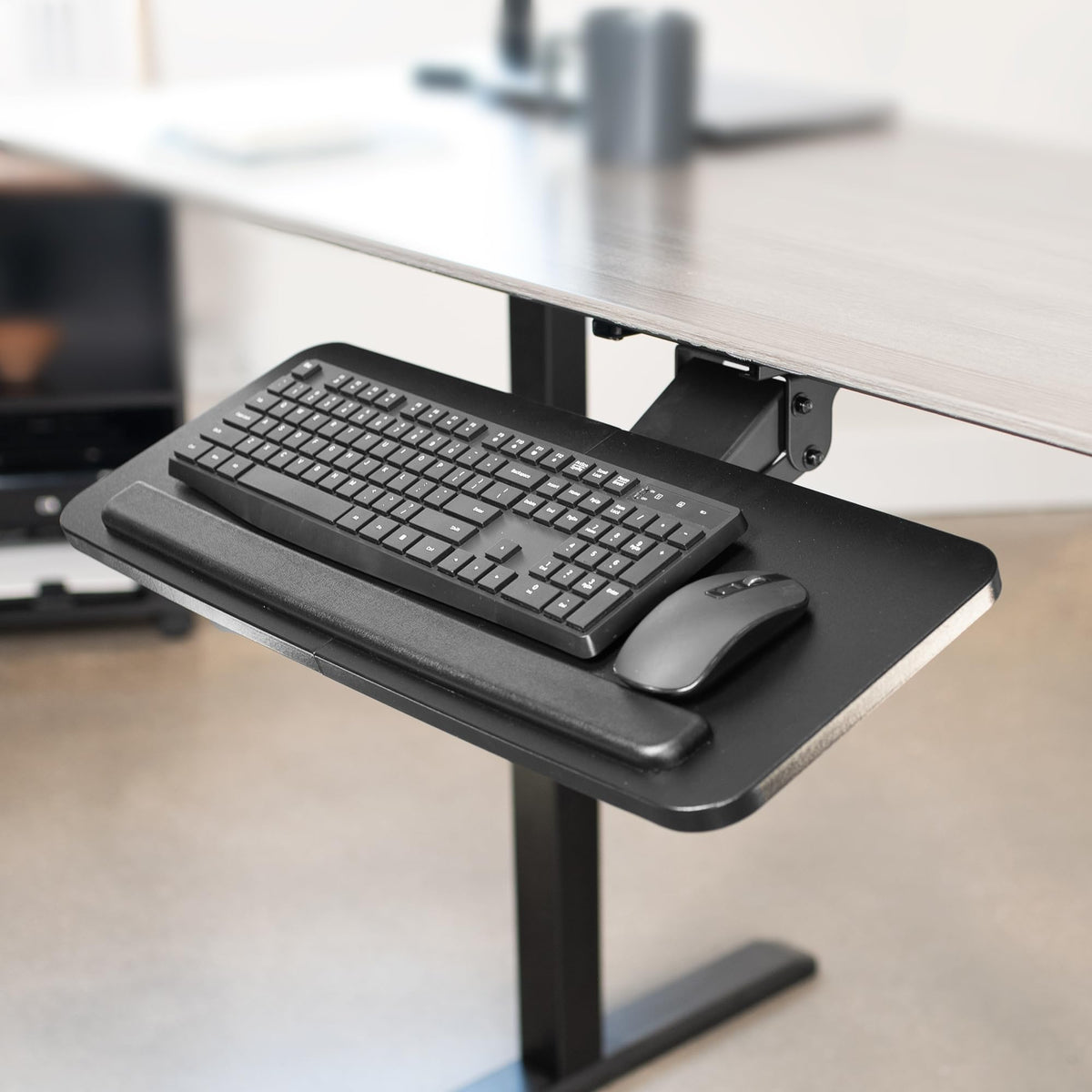 Under-Desk Keyboard Platform