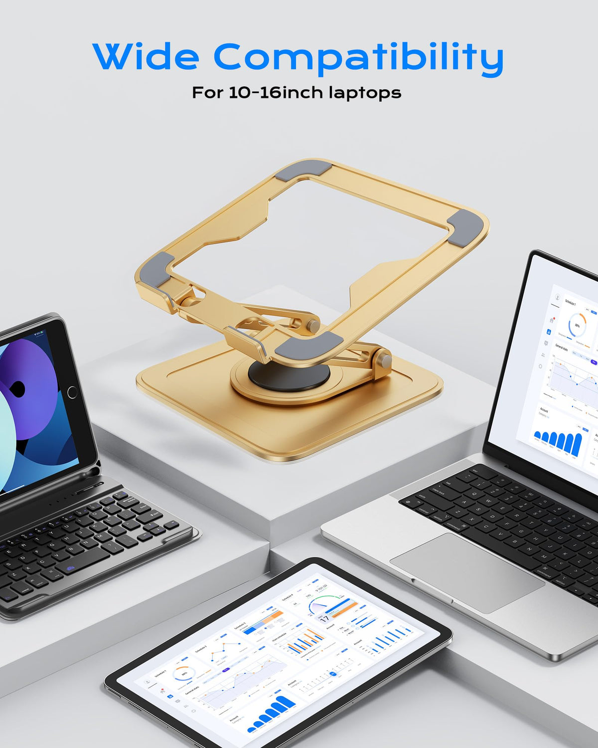 Rotating Adjustable Laptop Stand