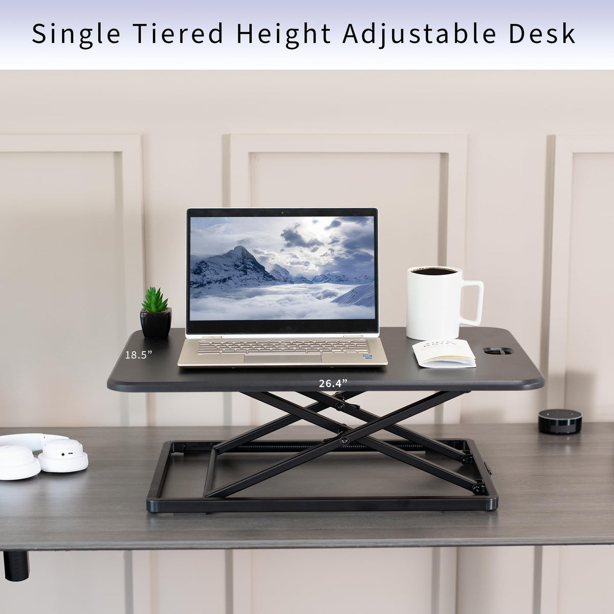 Ultra-Slim Adjustable Desk Riser