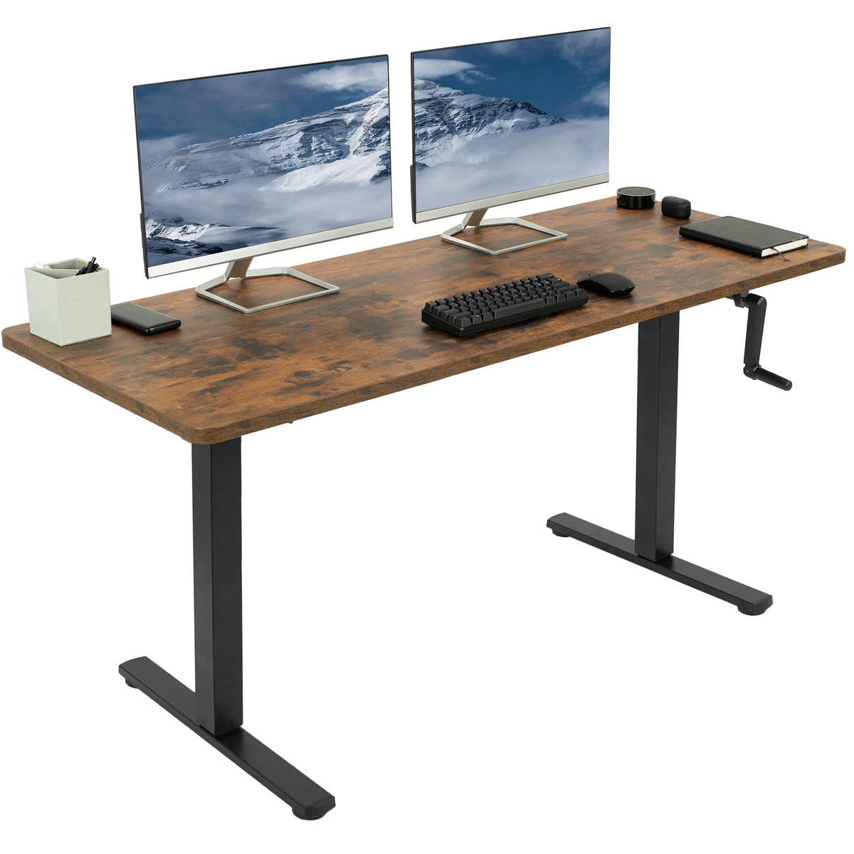 Manual Crank Standing Desk