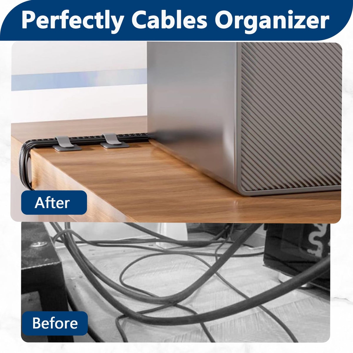Reusable Adhesive Cable Ties