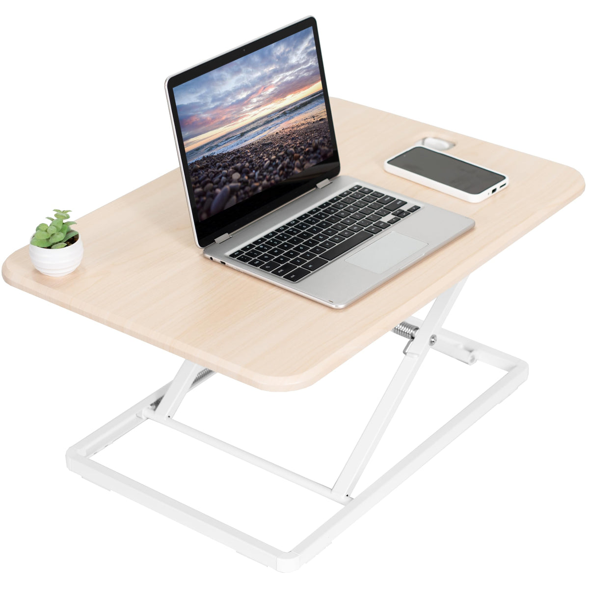 Ultra-Slim Adjustable Desk Riser