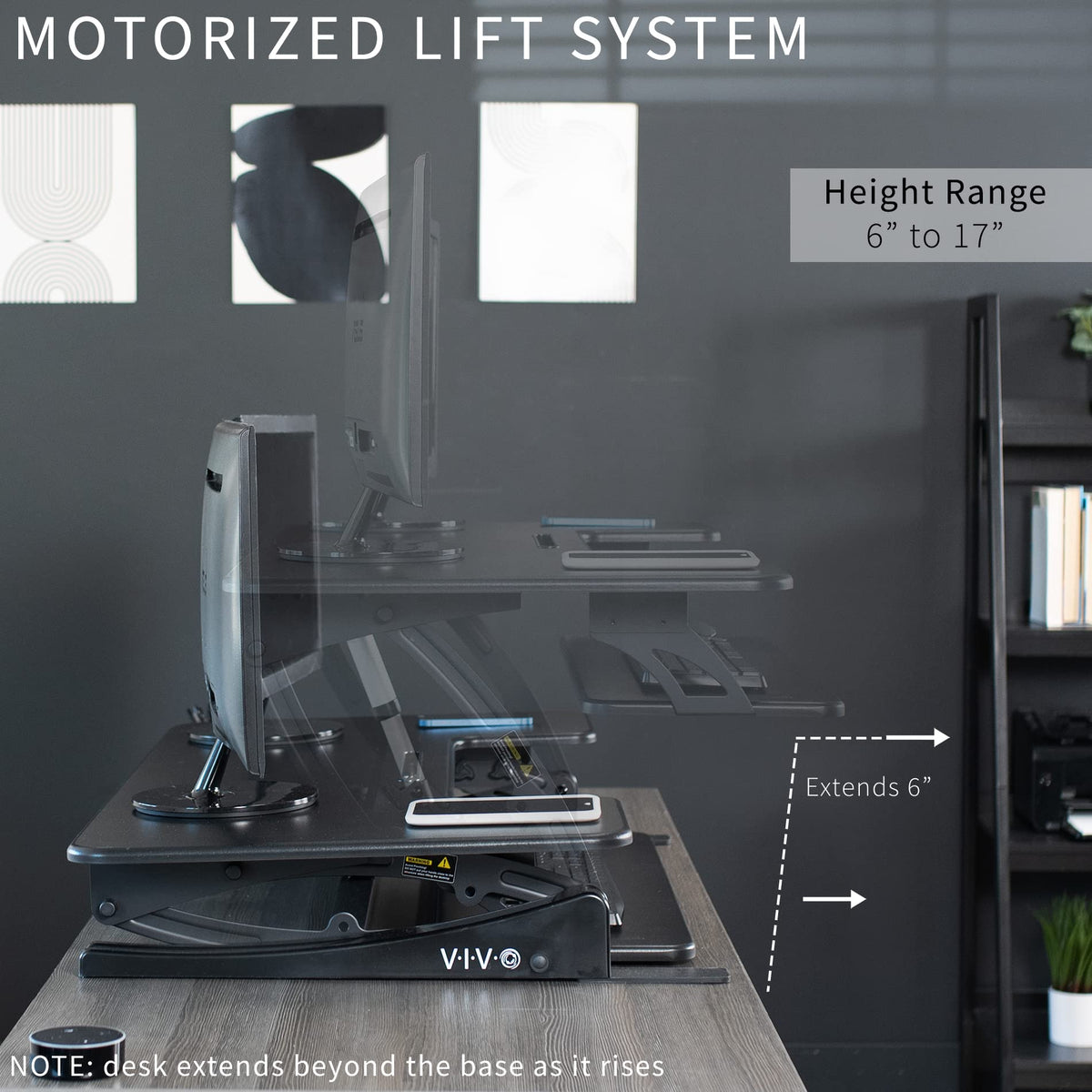 Electric Two-Tier Desk Converter