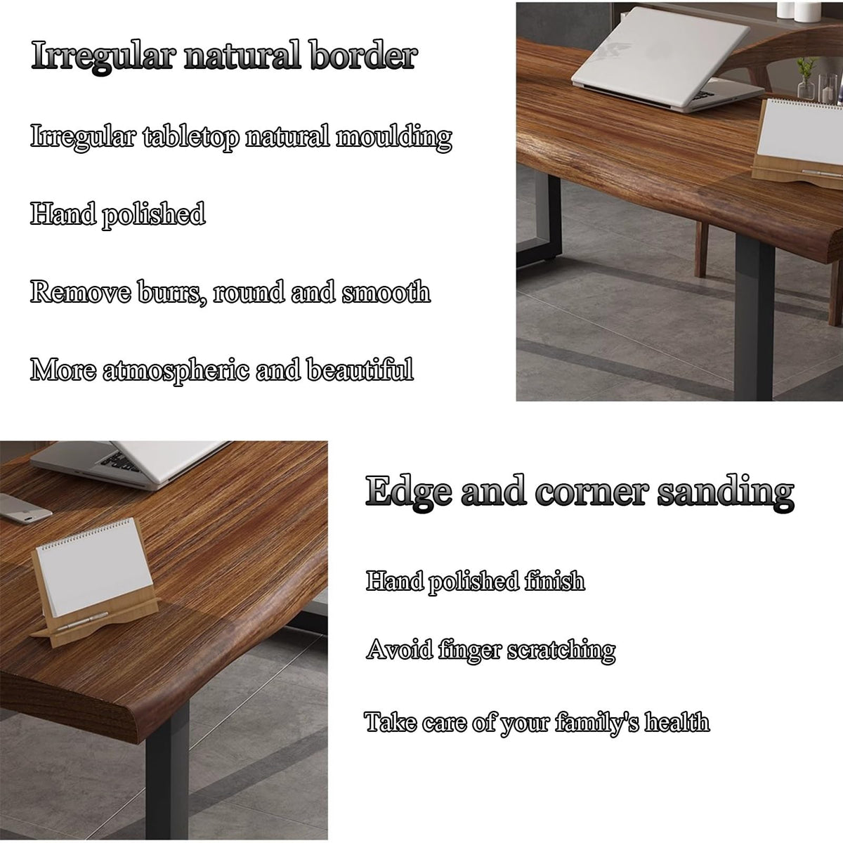 Solid Pine Computer Desk
