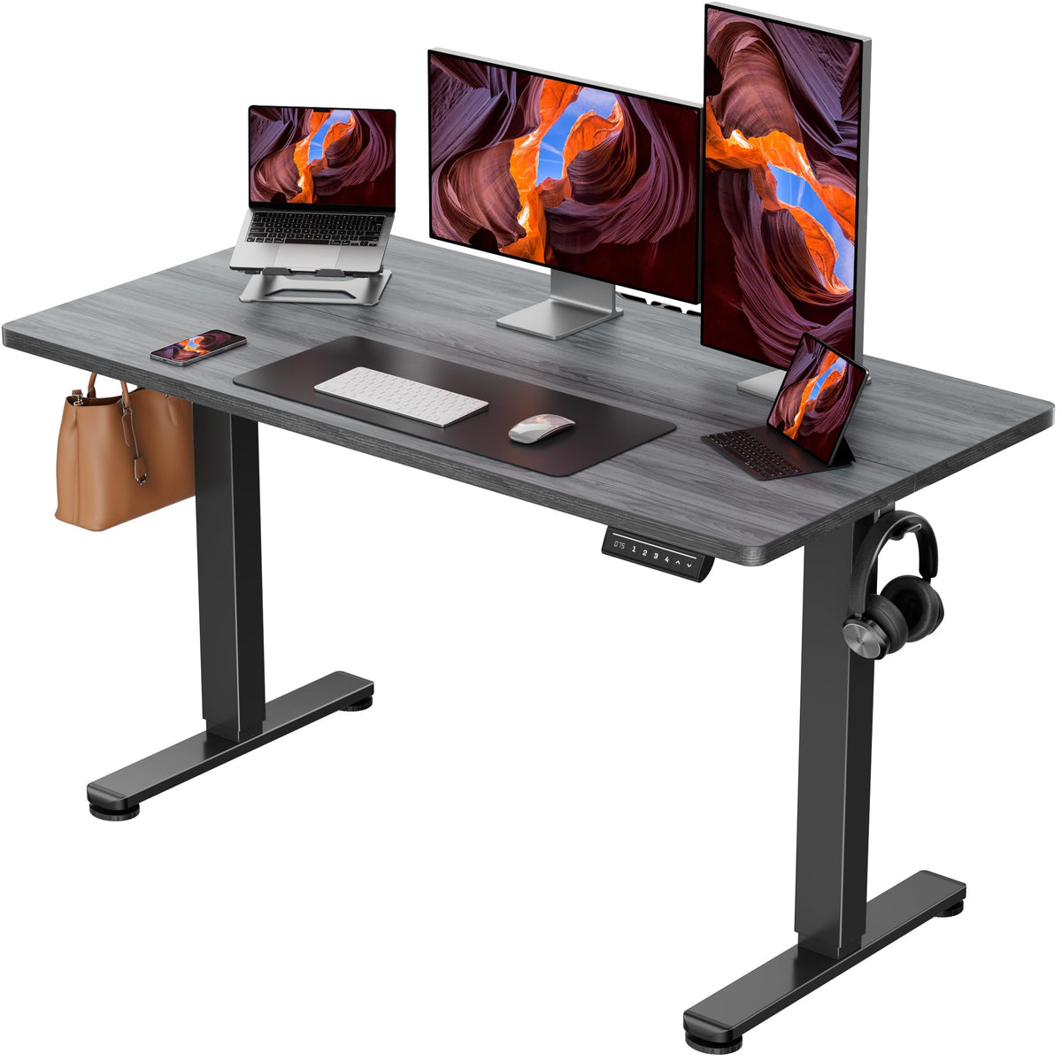 Electric Standing Desk with Memory Control