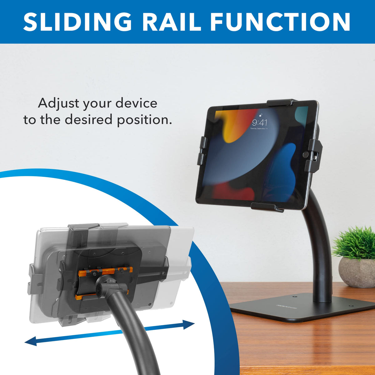 Anti-Theft Countertop Tablet Kiosk