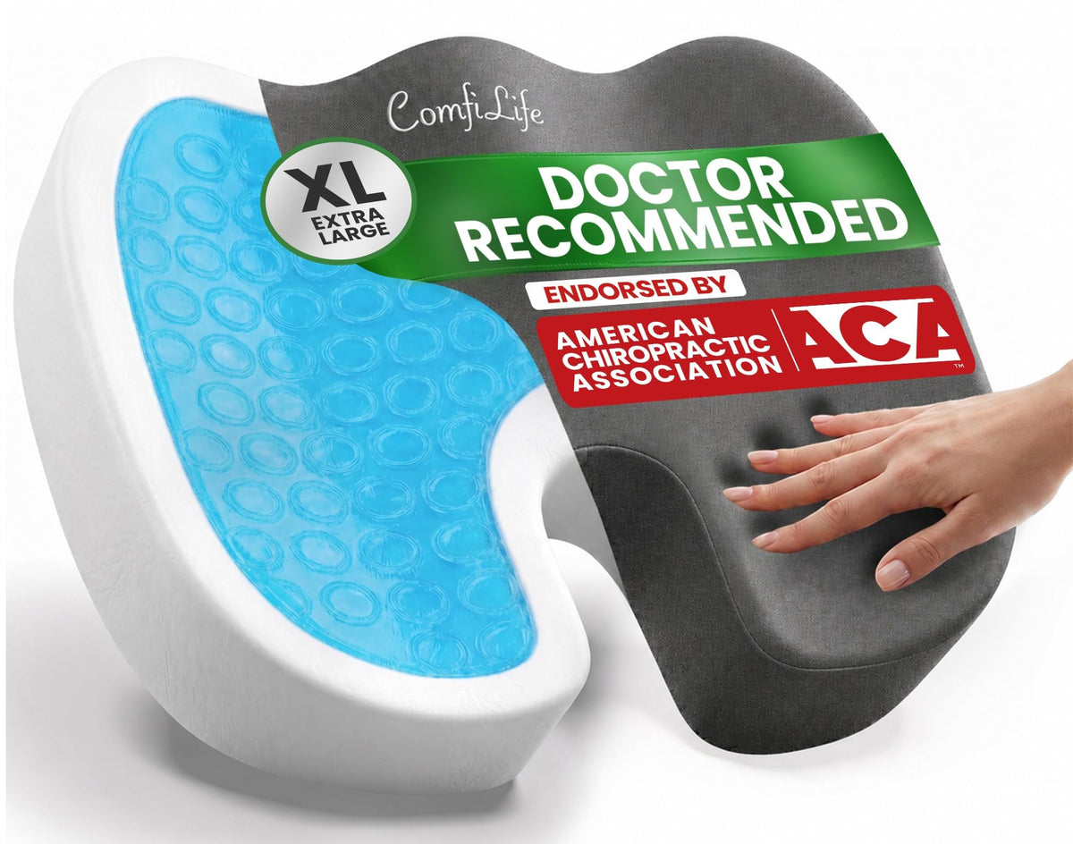 Gel and Memory Foam Support Cushion