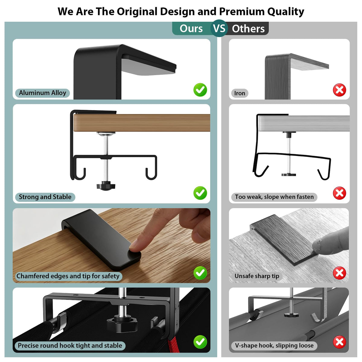 Under-Desk Cable Management Tray