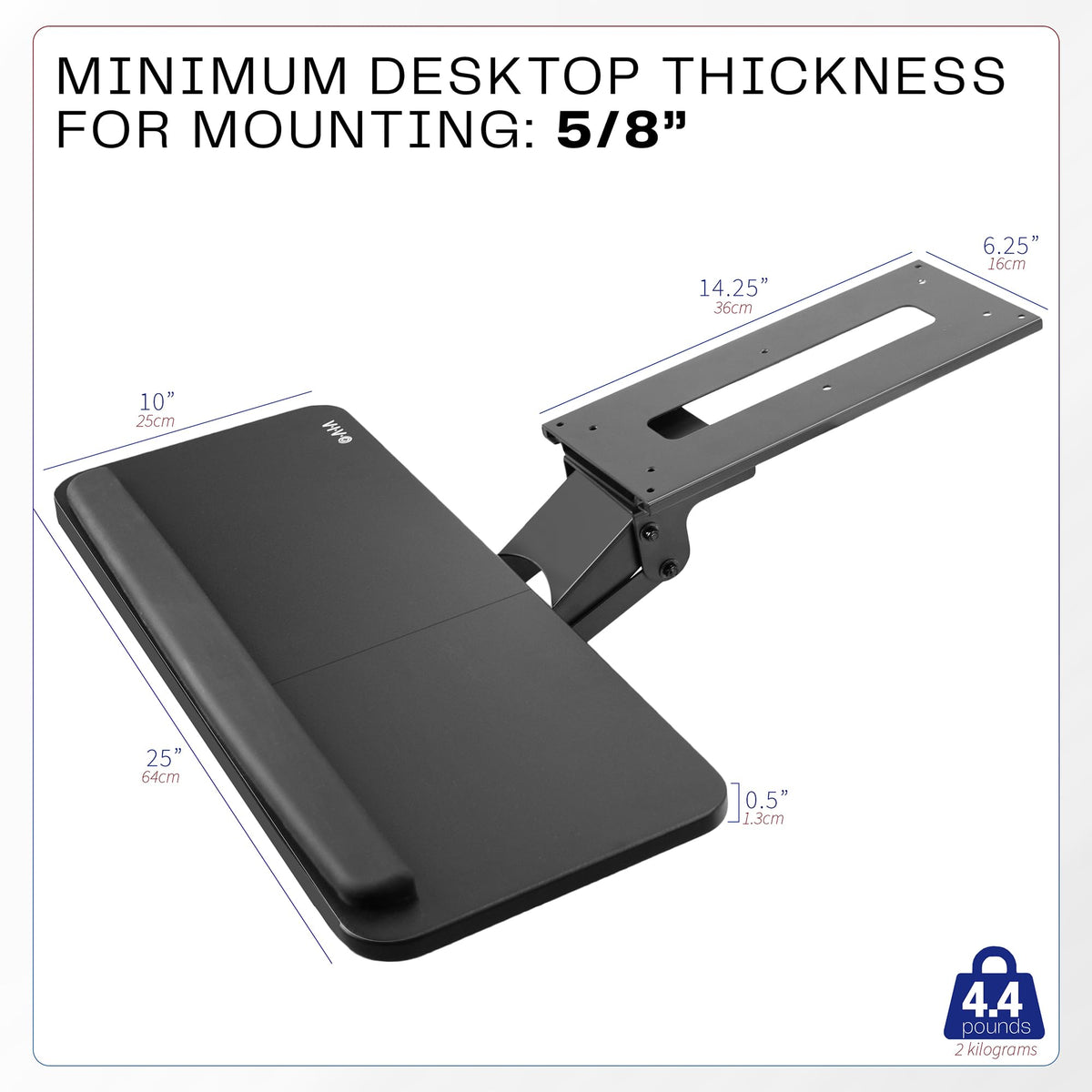 Under-Desk Keyboard Platform