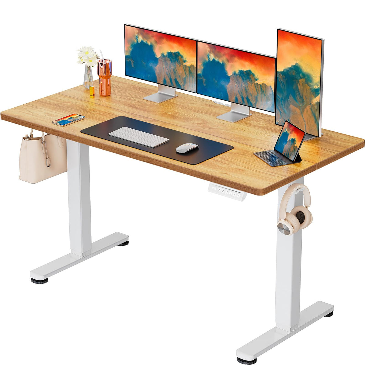 Electric Standing Desk with Memory Control