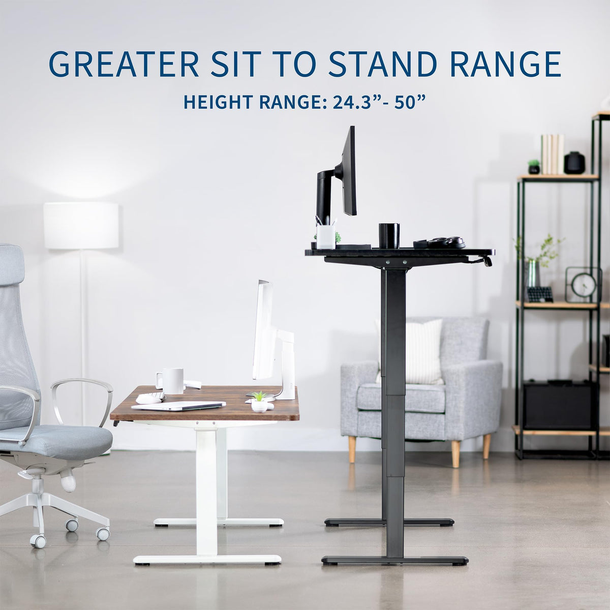 Electric Desk with Touchscreen Control