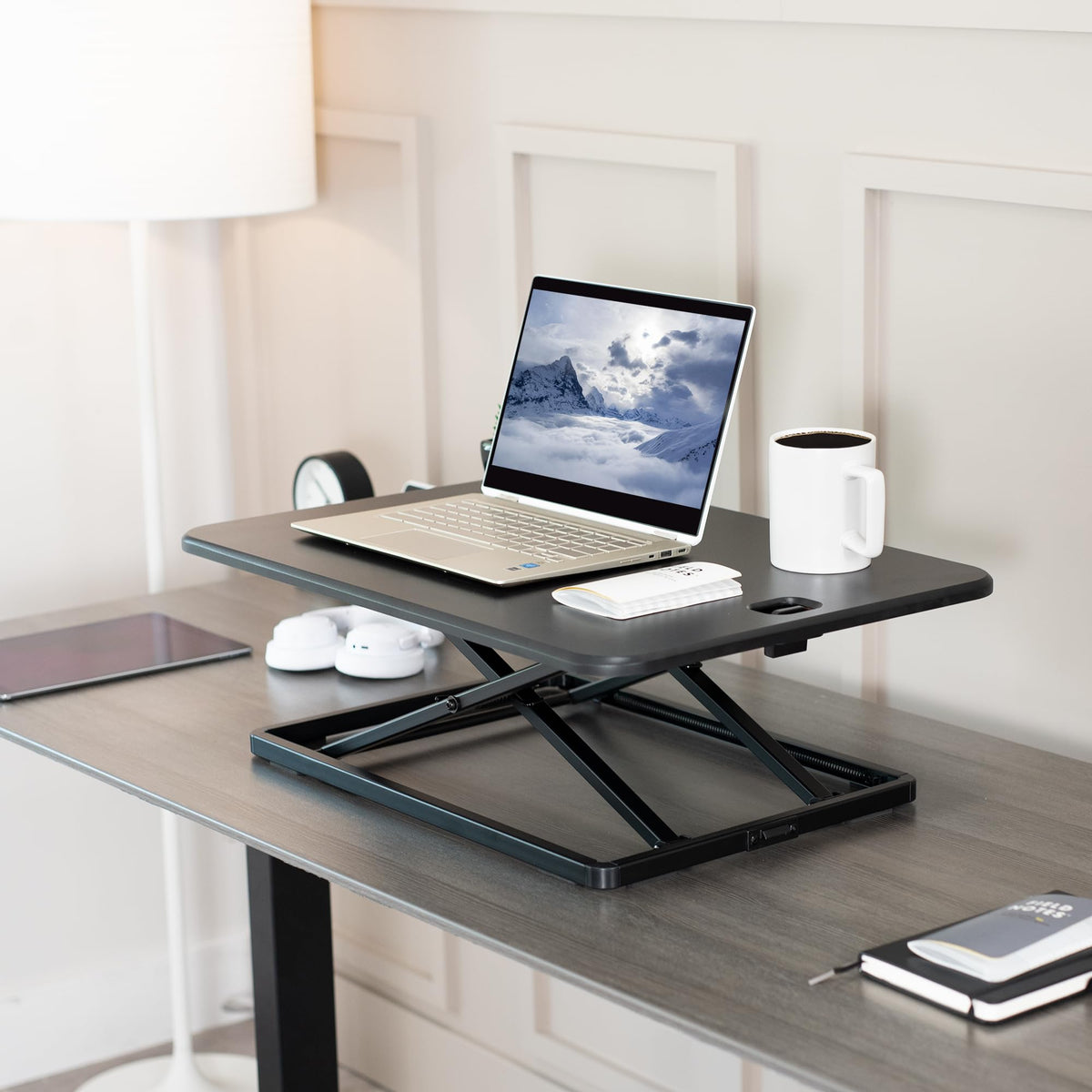 Ultra-Slim Adjustable Desk Riser