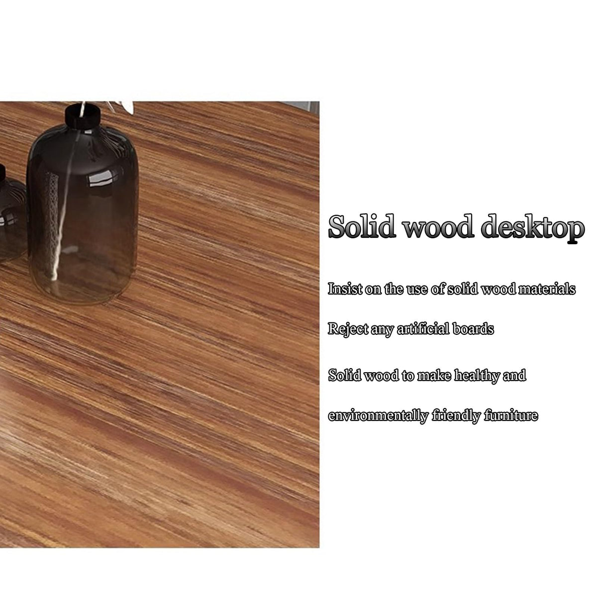 Solid Pine Computer Desk