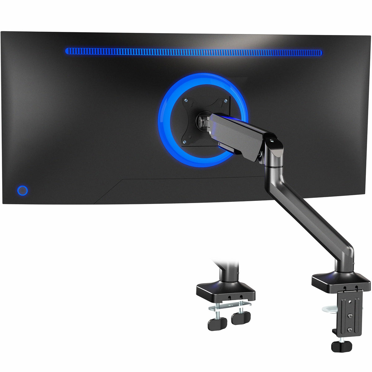 Pneumatic Ultrawide Monitor Arm
