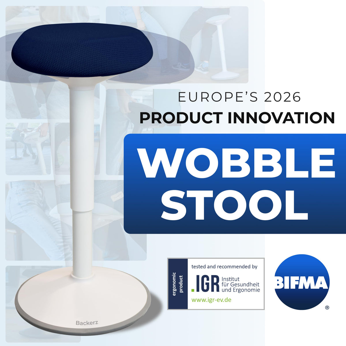 Rocking Sit-Stand Stool
