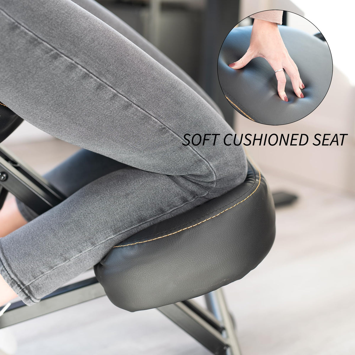 Kneeling Chair with Back Support