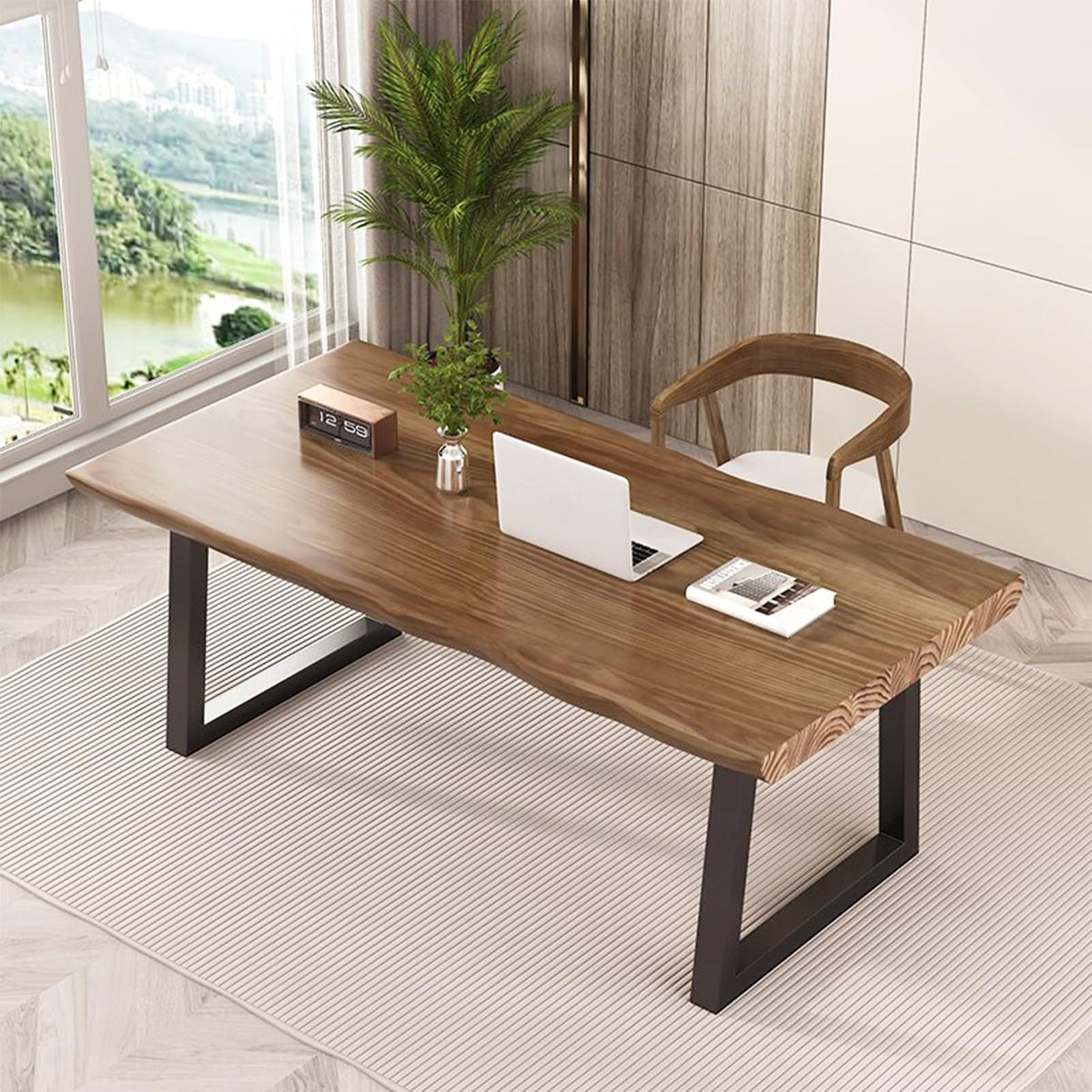 Solid Pine Computer Desk