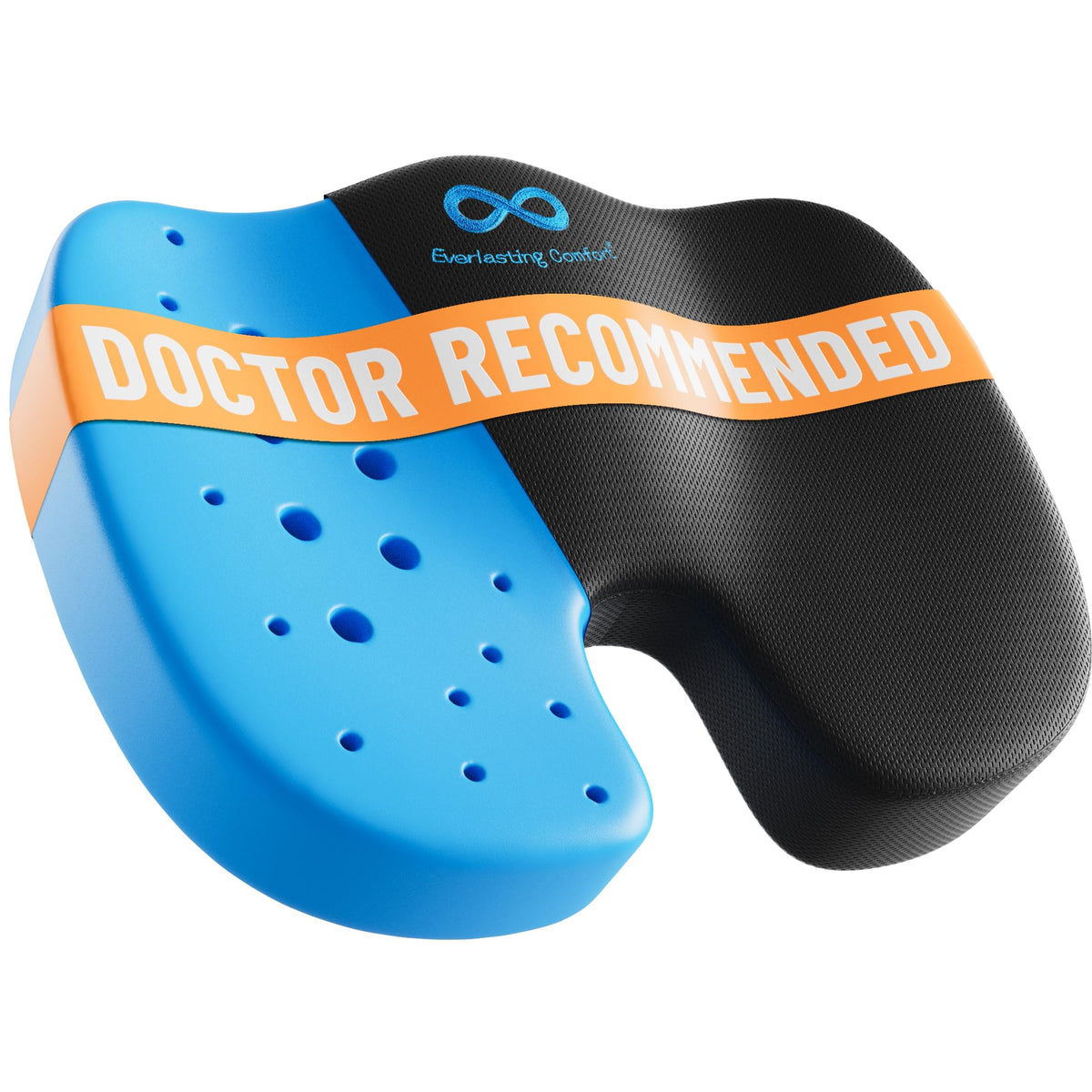 Memory Foam Seat Cushion with Airflow Options