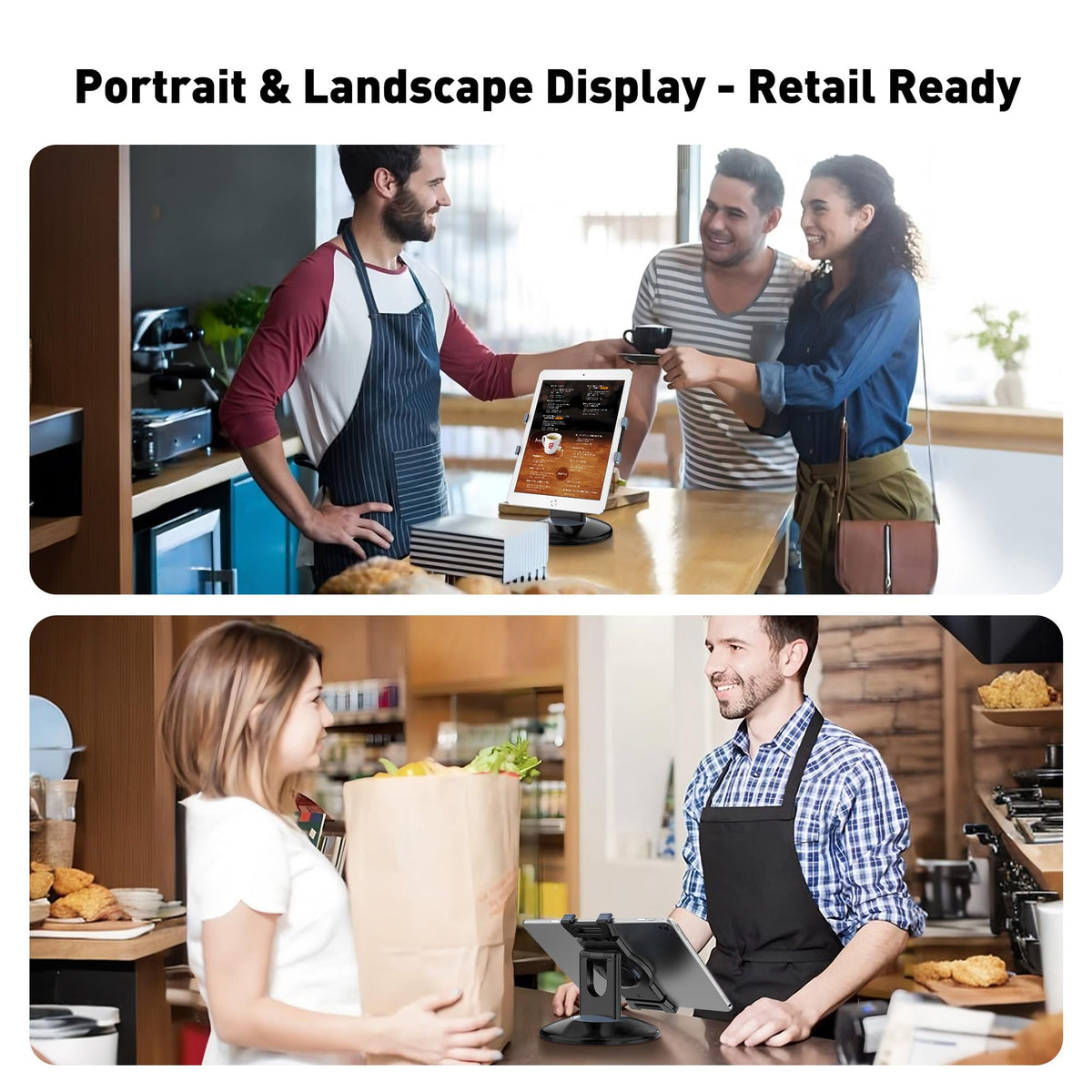 Rotating Retail Tablet Kiosk Stand