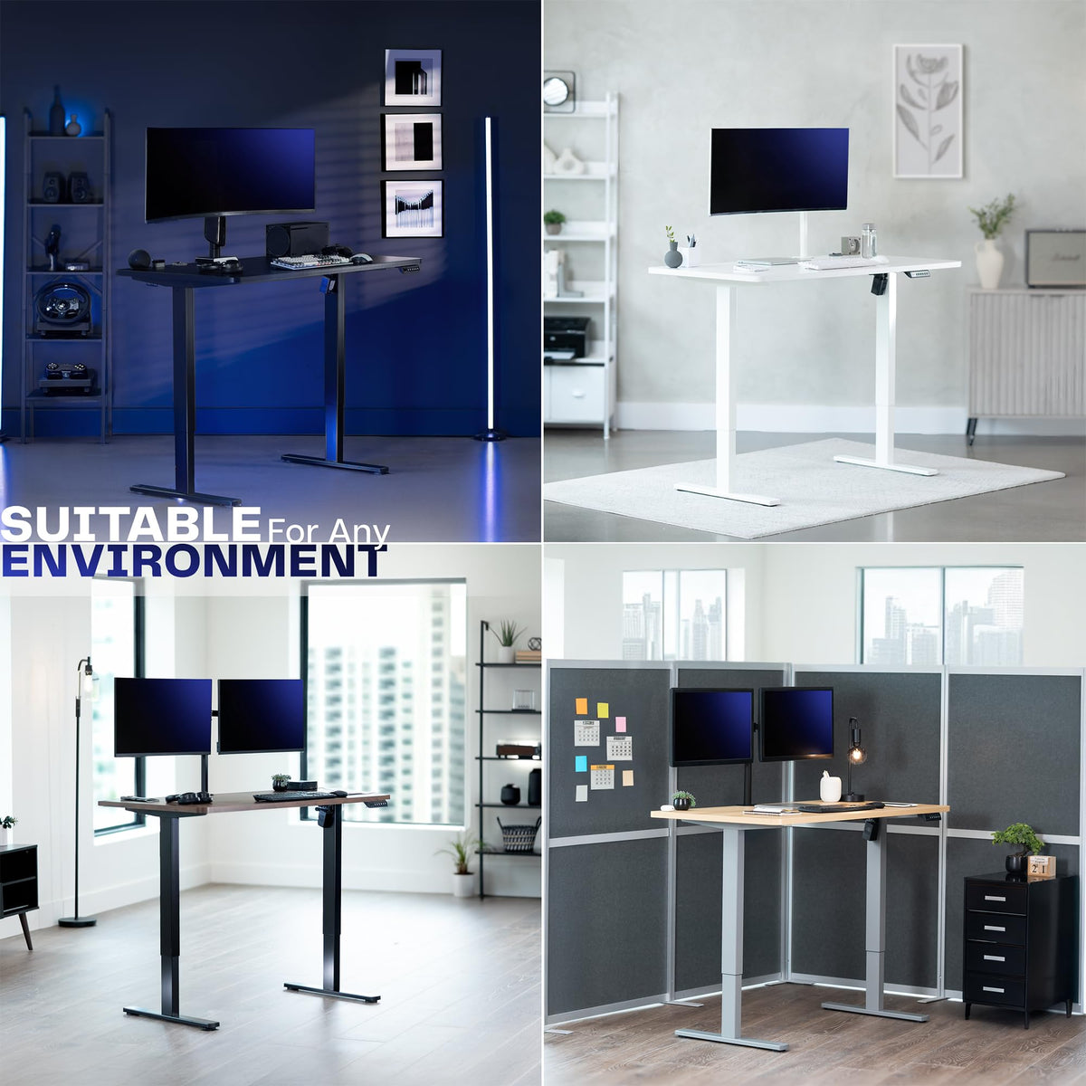 Electric Standing Desk with Memory Controller