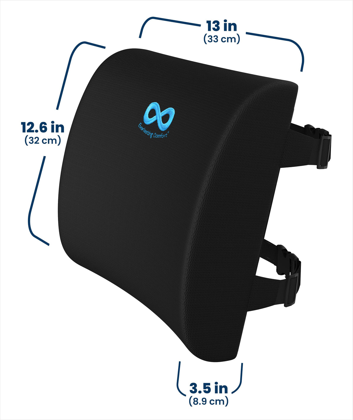 Contoured Lumbar Support Pillow