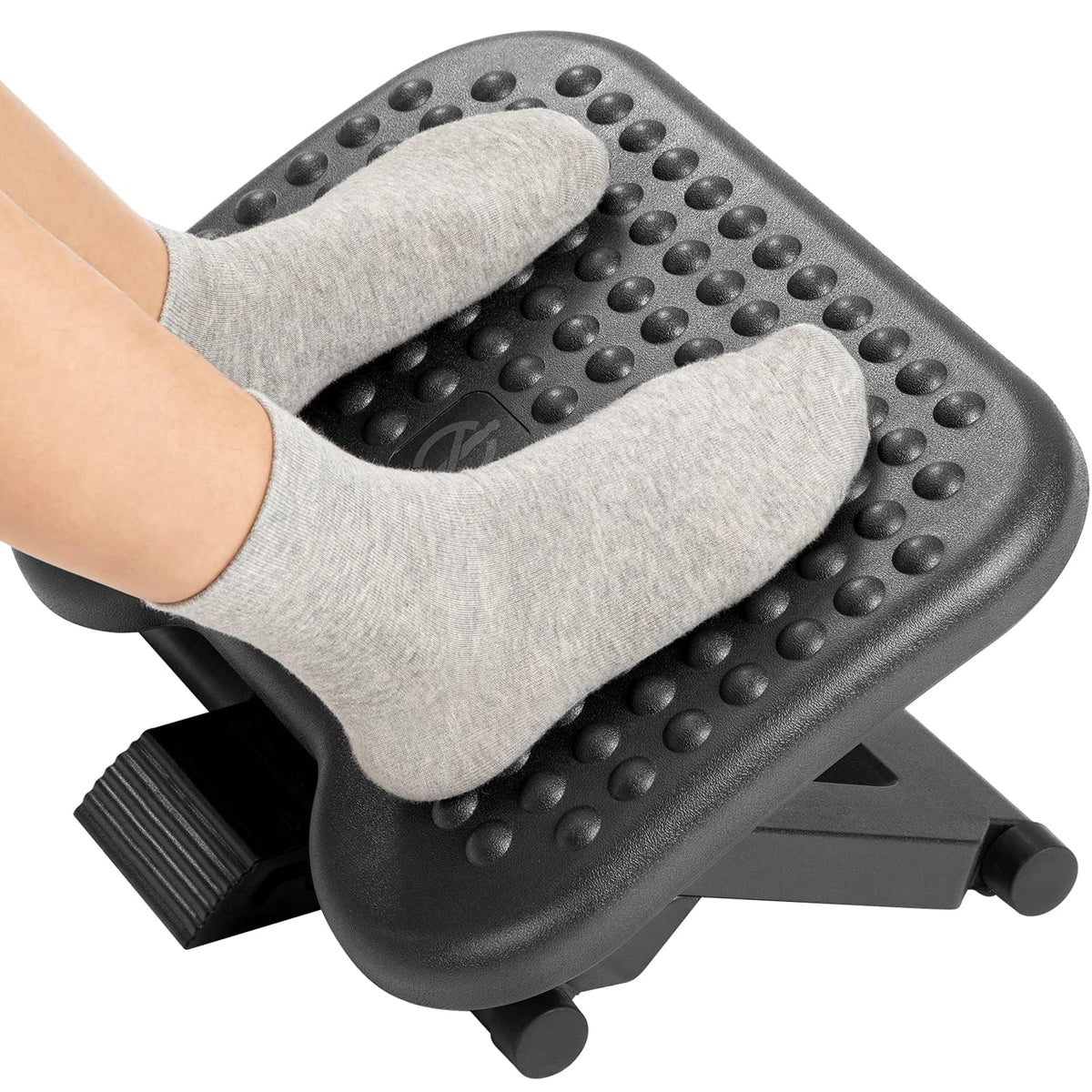 Three-Height Tilting Desk Footrest