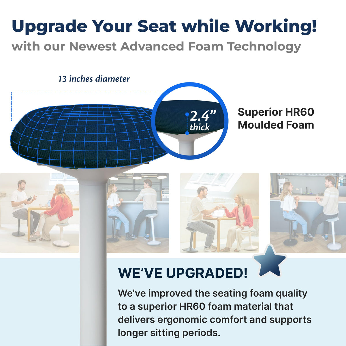 Rocking Sit-Stand Stool