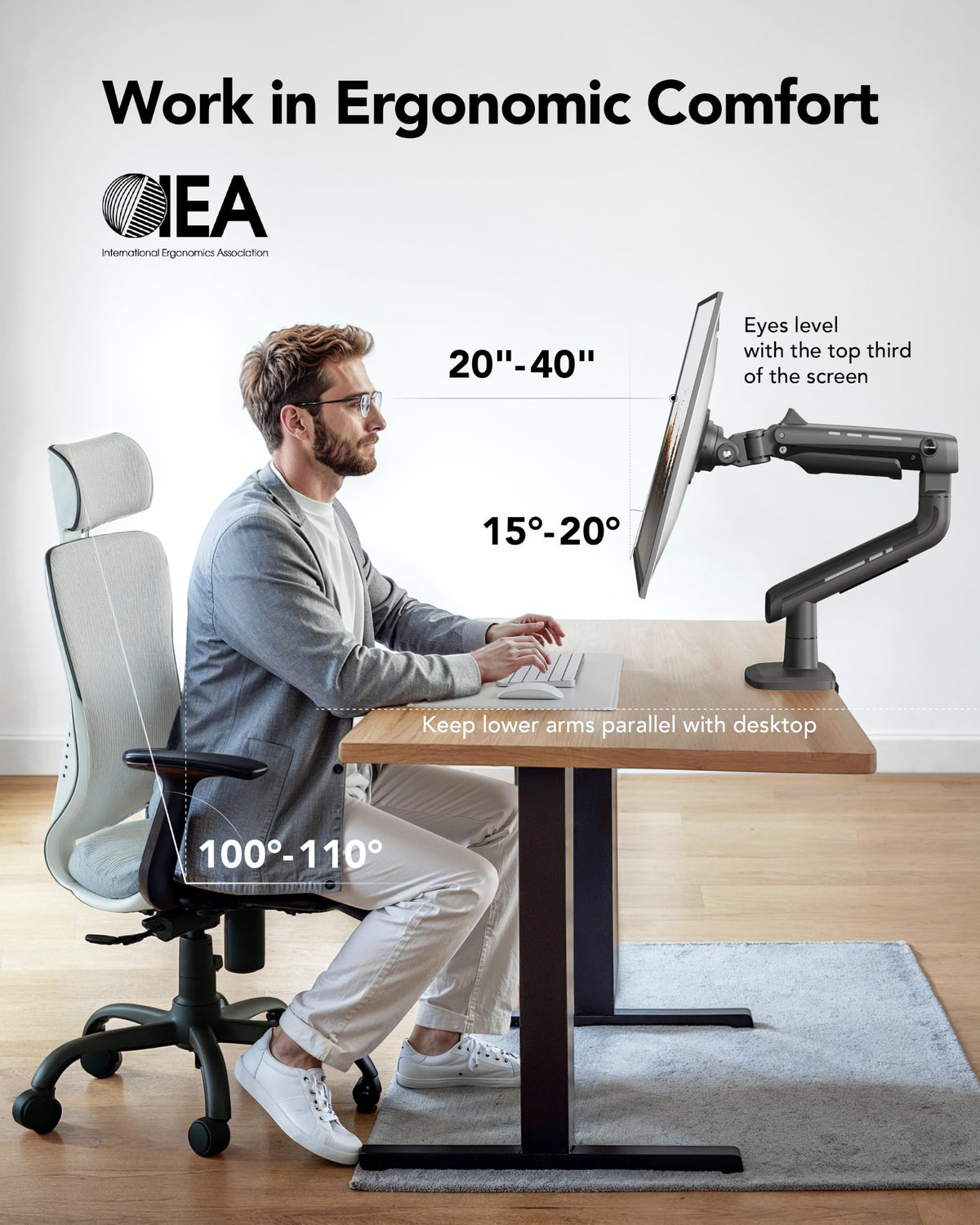Heavy-Duty Ultrawide Monitor Arm