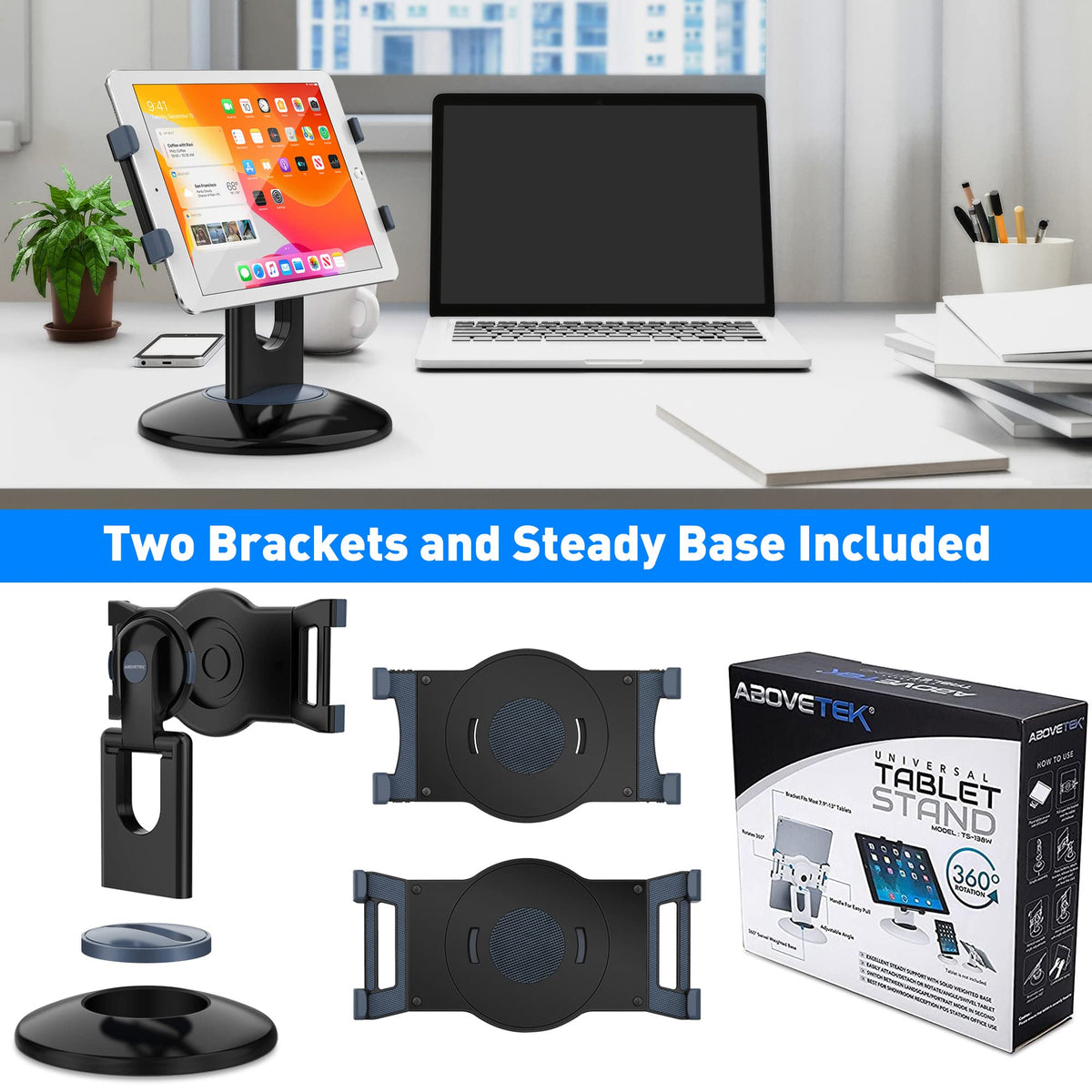 Rotating Retail Tablet Kiosk Stand