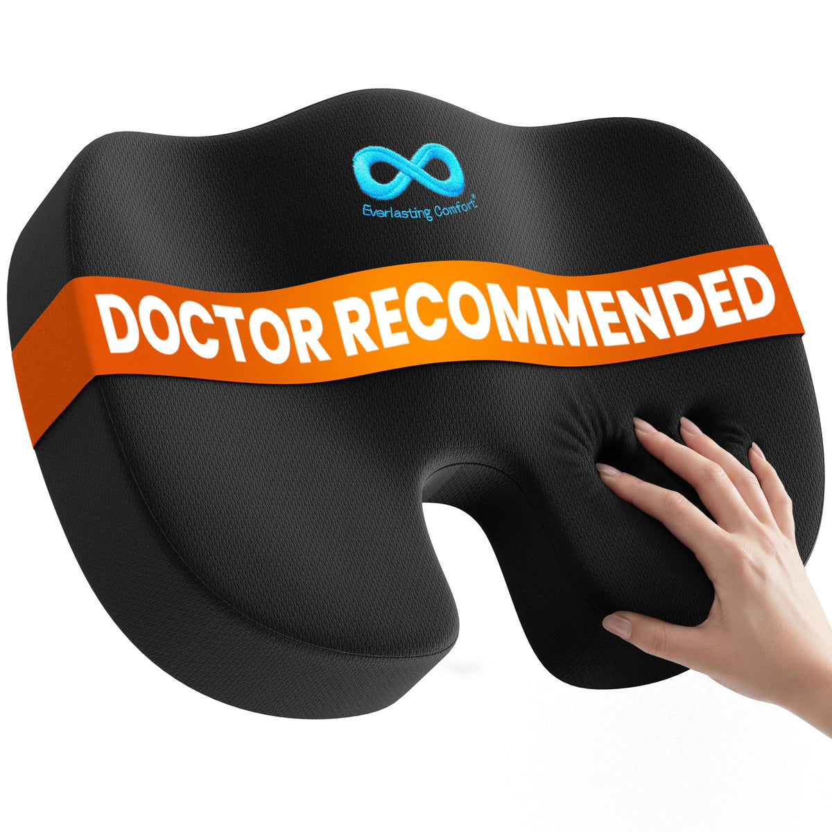 Memory Foam Seat Cushion with Airflow Options